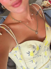 Yellow Tie Up Floral Print Top